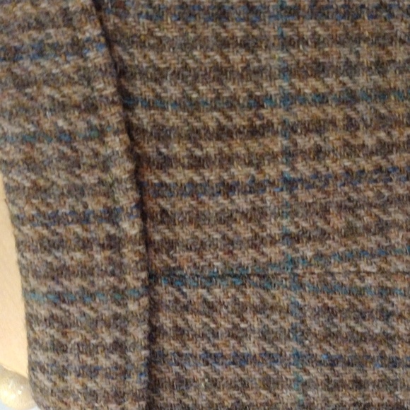 Gold Kingfisher Houndstooth Wool Blazer - Picture 7 of 8